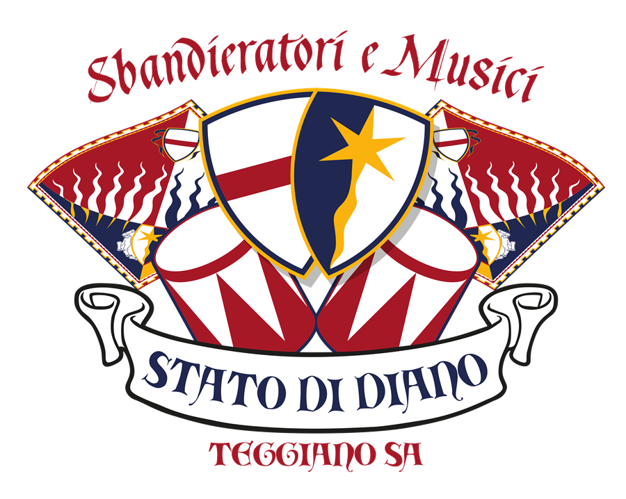 Stemma degli Sbandieratori e Musici dello Stato di Diano